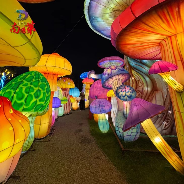 Chinese LED Mushroom Lantern Show suppliers