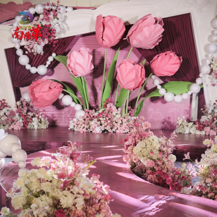 Giant Tulip Wedding Scene Decor best Giant Tulip Wedding Scene Decor best