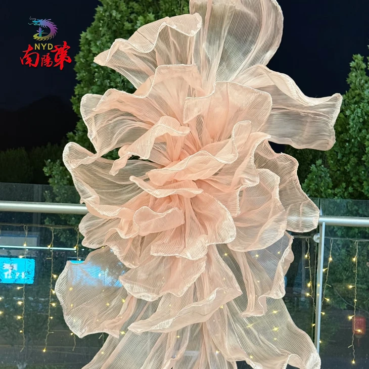Organza Flowers Wedding Background Decor best