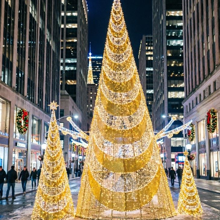 huge christmas tree