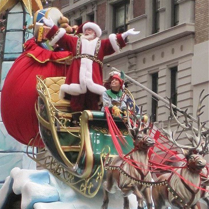 reindeer with sleigh outdoor