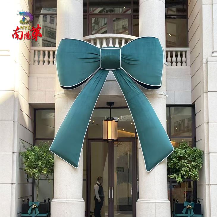 Large Hanging Fabric Bow