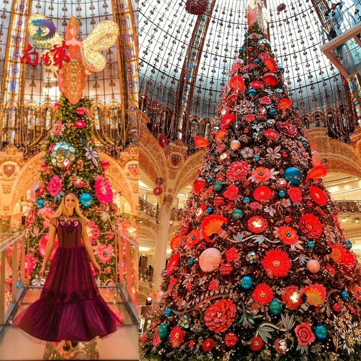 Luxury Artificial Christmas Trees for Shopping Mall
