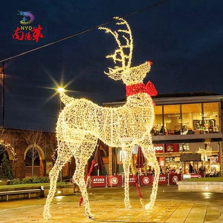Wholesale Giant Outdoor Deer Christmas Decorations