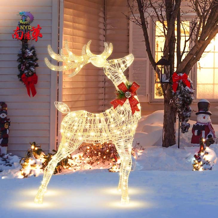 Life size Deer 3D Led Motif Light Christmas