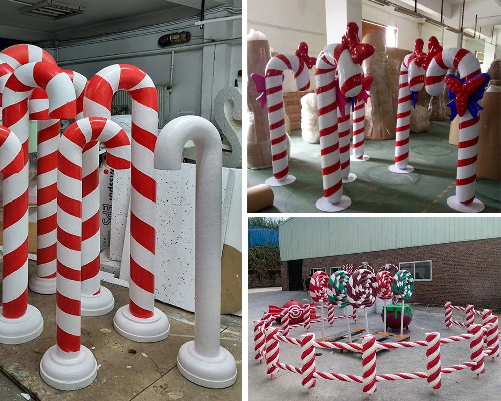 China Supplier Outdoor Christmas Candy Canes China Supplier Outdoor Christmas Candy Canes