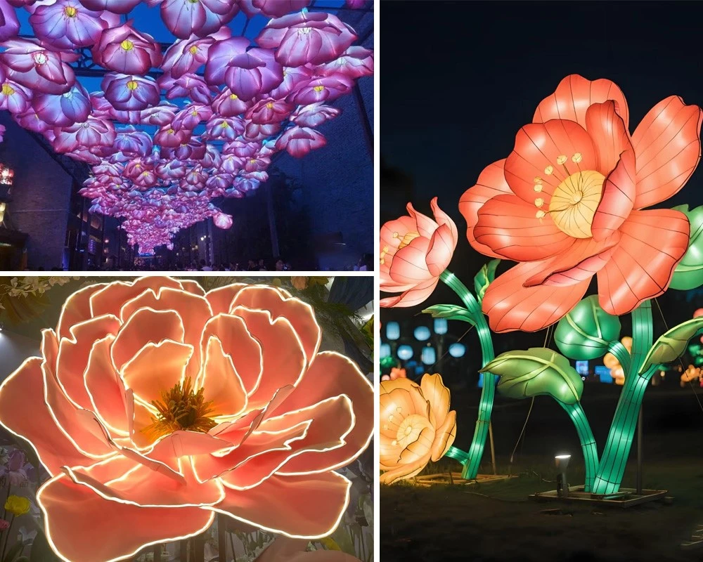 China Supplier Chinese LED Peony Lanterns China Supplier Chinese LED Peony Lanterns